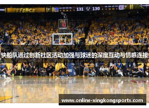 快船队通过创新社区活动加强与球迷的深度互动与情感连接