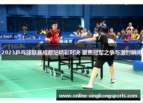 2023乒乓球联赛成都站精彩对决 聚焦冠军之争与激烈瞬间