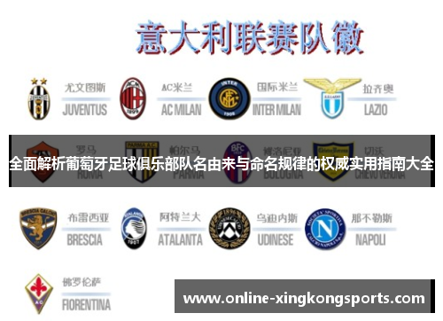 全面解析葡萄牙足球俱乐部队名由来与命名规律的权威实用指南大全