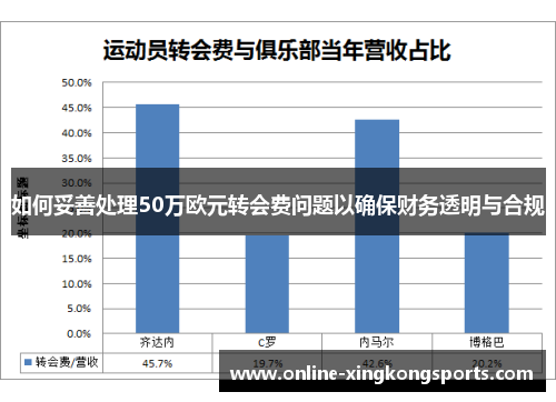 如何妥善处理50万欧元转会费问题以确保财务透明与合规